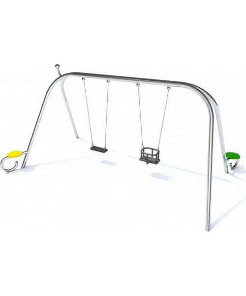 Outdoor Toys : Double Swing Inter-Play Eniro 3