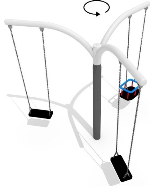 Outdoor Toys : Hanging Roundabout Inter-Play Solano 3-3