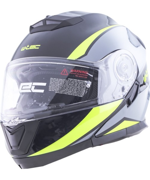Moduliniai šalmai W-TEC: Apverčiamas motociklininko šalmas W-TEC Banelmeda