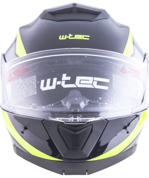 Modular Helmets W-TEC: Apverčiamas motociklininko šalmas W-TEC Banelmeda