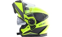 Modular Helmets W-TEC: Apverčiamas motociklininko šalmas W-TEC Banelmeda