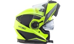 Modular Helmets W-TEC: Apverčiamas motociklininko šalmas W-TEC Banelmeda