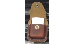 Zippo fuel lighter leather etui