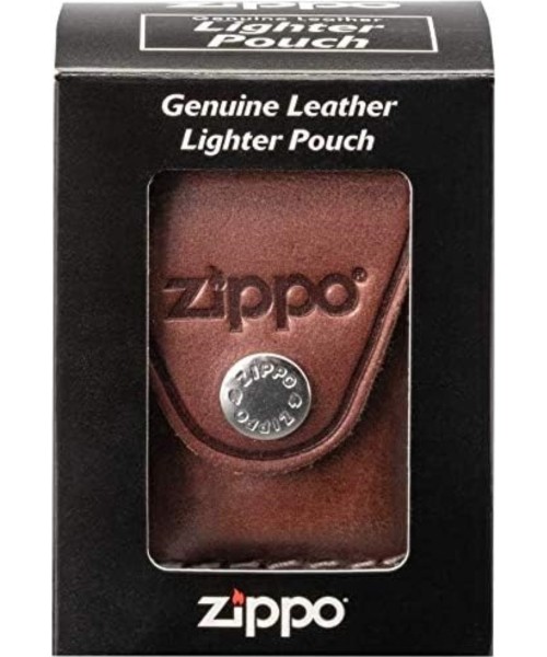 Zippo fuel lighter leather etui