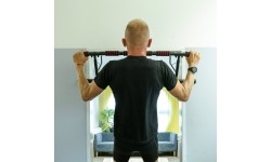 Durų staktos skersinis su treniruočių diržais inSPORTline HR5003 70–92cm (iki 200kg)