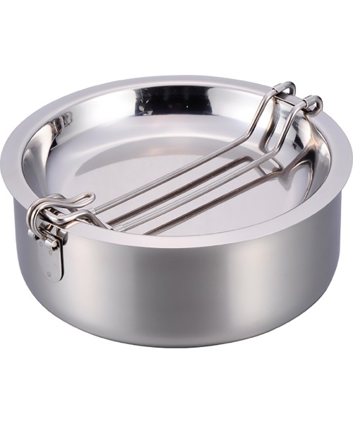 Origin Outdoors Stainless Steel Cooking Set 'Snap-Pack'