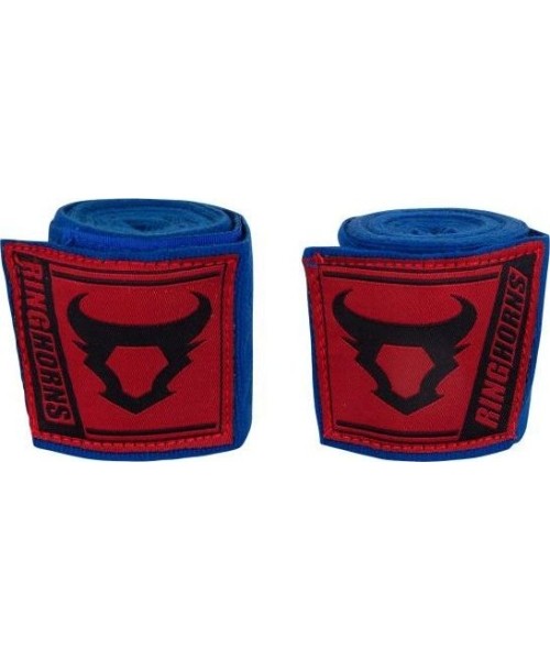 Boxing Wraps & Gel Undergloves Ringhorns: Bintai boksui Ringhorns Charger, 2.5 m - Blue