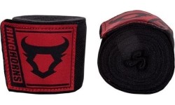 Boxing Wraps & Gel Undergloves Ringhorns: Bintai boksui Ringhorns Charger, 2.5 m - Black