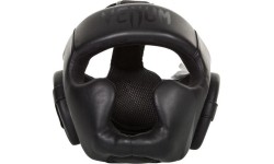 Boxing Helmets Venum: Bokso šalmas Venum Challenger 2.0 - Black/Black