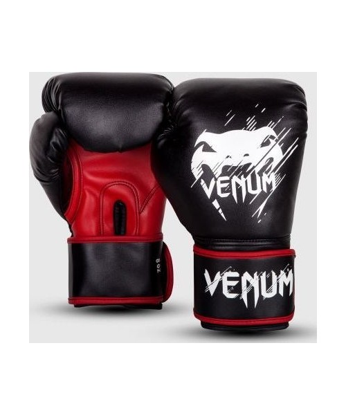 Boxing Gloves Venum: Vaikiškos bokso pirštinės Venum Contender Kids - juodos/raudonos