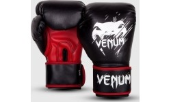 Boxing Gloves Venum: Vaikiškos bokso pirštinės Venum Contender Kids - juodos/raudonos
