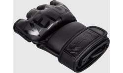 MMA Gloves Venum: MMA pirštinės Venum Undisputed 2.0 - Matte/Black