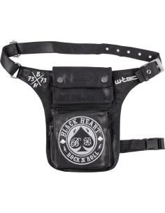 Motorcycle Thigh Bag W-Tec Black Heart Skipestro
