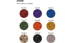 Sports Coatings Fitker: Guminė danga Base Premium – dėlionė, raudona