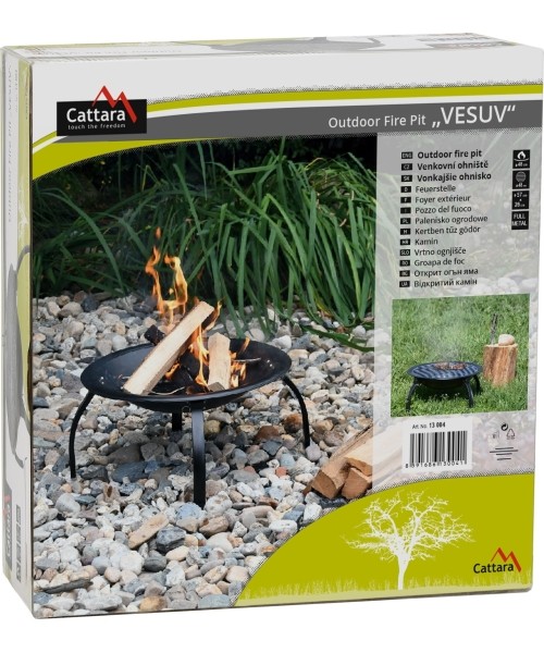 Fireplace with a Grill & Lid Cattara Vesuv