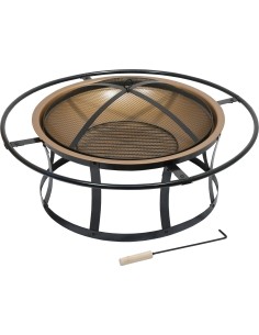 Fireplace with a Lid Cattara Etna