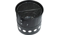Anglinis grilis-rūkykla 3-in-1 Cattara Pisa 40 cm