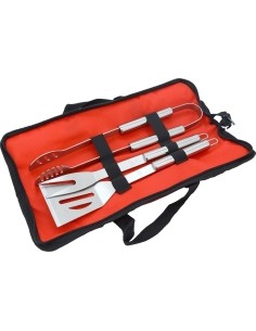 Barbecue Tools Set Cattara - 3pcs, Textile Bag