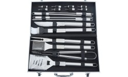 Barbecue Tools Set Cattara - 18pcs, Aluminium case