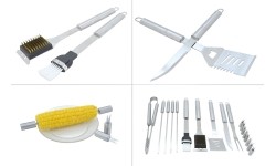 Barbecue Tools Set Cattara - 18pcs, Aluminium case