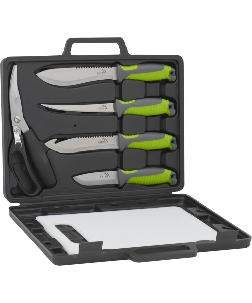 Grill Tools and Accessories Cattara: Peilių rinkinys griliui Cattara, 4+1+1