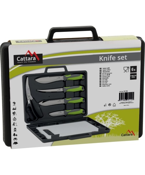 Grilling Knives Set Cattara, 4+1+1