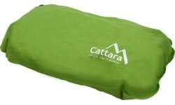 Pagalvės Cattara: Savaime prisipučianti pagalvė Cattara – žalia, 50 x 30 x 13 cm