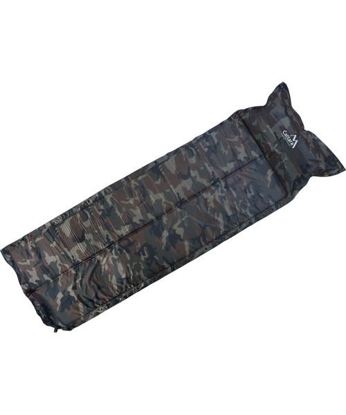 Pripučiami stovyklavimo kilimėliai Cattara: Savaime prisipučiantis kilimėlis su pagalvėle Cattara 183 x 58 x 2,5 cm