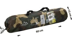 Palapinės Cattara: Dvivietė palapinė Cattara Army 200 x 120 x 100 cm