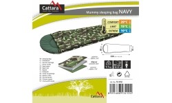 Sleeping Bag Cattara Navy +10°C