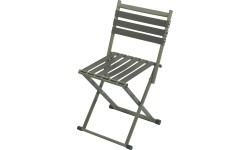 Foldable Camping Chair with Backrest Cattara Nature