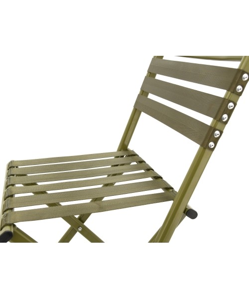Foldable Camping Chair with Backrest Cattara Nature