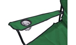 Foldable Camping Chair Cattara Bari - Green