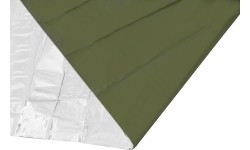 Survival Tools and Kits Cattara: Izoterminės folijos cilindras 200 x 92 cm Cattara SOS – žalias