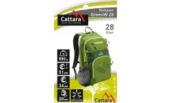 Turistinės kuprinės ir krepšiai Cattara: Kuprinė Cattara GreenW 28 l