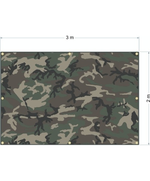 Tarpaulin Cattara Waterproof 2x3m