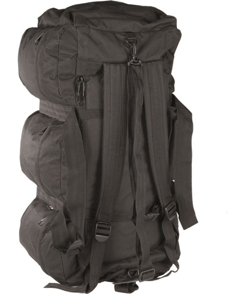 Turistinės kuprinės ir krepšiai MIL-TEC: BLACK COMBAT DUFFLE BAG TAGP 98 LTR