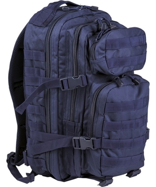 Turistinės kuprinės ir krepšiai MIL-TEC: DARK BLUE BACKPACK US ASSAULT SMALL