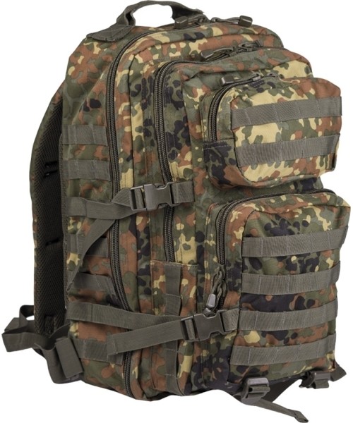 Turistinės kuprinės ir krepšiai MIL-TEC: FLECTAR BACKPACK US ASSAULT LARGE