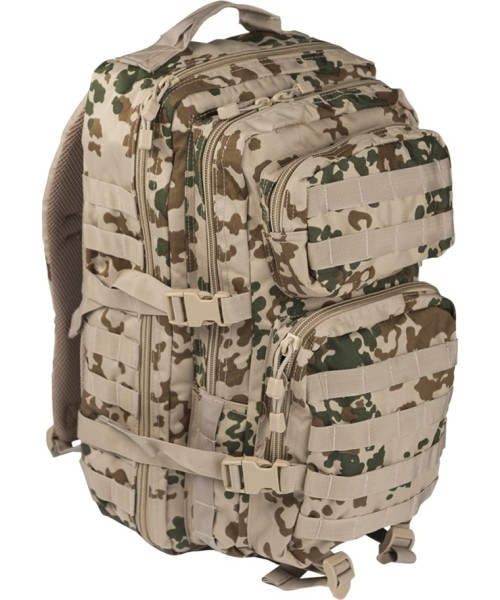 Turistinės kuprinės ir krepšiai MIL-TEC: TROPICAL CAMO BACKPACK US ASSAULT GRAND