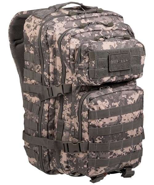 Turistinės kuprinės ir krepšiai MIL-TEC: AT-DIGITAL BACKPACK US ASSAULT LARGE