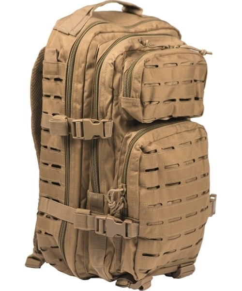 Outdoors Backpacks MIL-TEC: US COYOTE LASER CUT ASSAULT BACKPACK SM