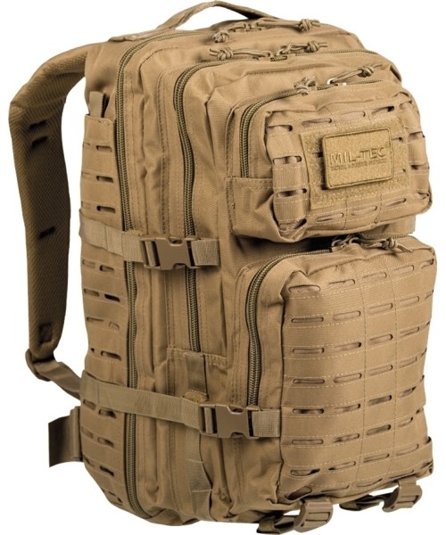 Turistinės kuprinės ir krepšiai MIL-TEC: US COYOTE LASER CUT ASSAULT BACKPACK LG