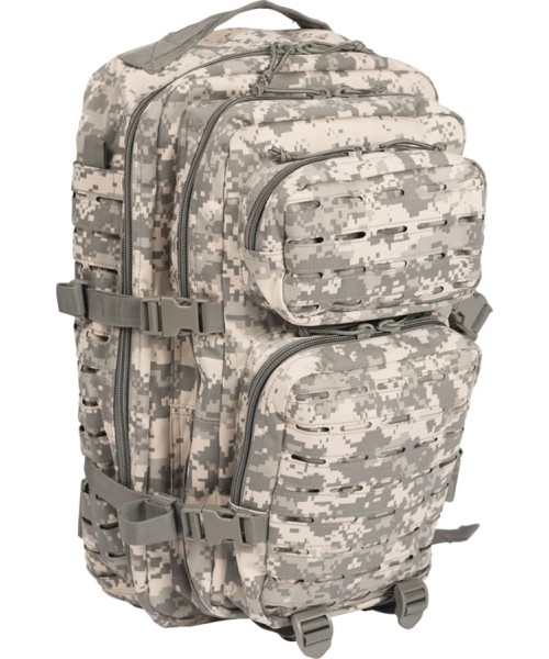 Turistinės kuprinės ir krepšiai MIL-TEC: US AT-DIG. LASER CUT ASSAULT BACKPACK LG