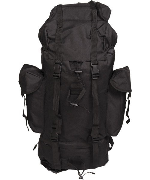 Turistinės kuprinės ir krepšiai MIL-TEC: GERMAN BLACK IMPORT LARGE RUCKSACK
