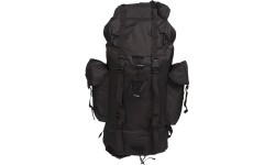 Turistinės kuprinės ir krepšiai MIL-TEC: GERMAN BLACK IMPORT LARGE RUCKSACK