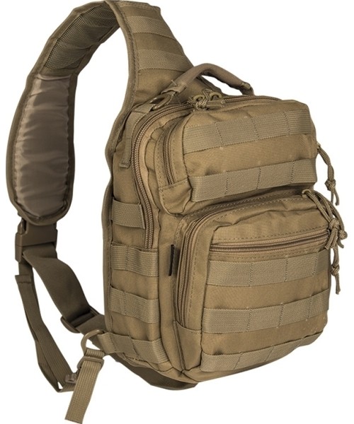 Turistinės kuprinės ir krepšiai MIL-TEC: COYOTE ONE STRAP ASSAULT PACK SMALL