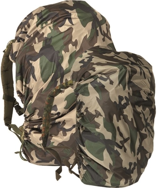 Aksesuarai krepšiams ir kuprinėms MIL-TEC: GER.CCE CAMO RUCKSACK COVER UP TO 80 LTR