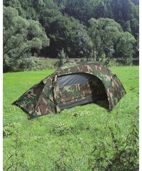 Palapinės MIL-TEC: WOODLAND 1-MAN TENT ′RECOM′
