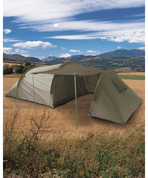 Palapinės MIL-TEC: 3-MEN TENT PLUS STORAGE SPACE